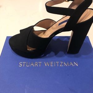 Stuart Weitzman platform sandal, size 9